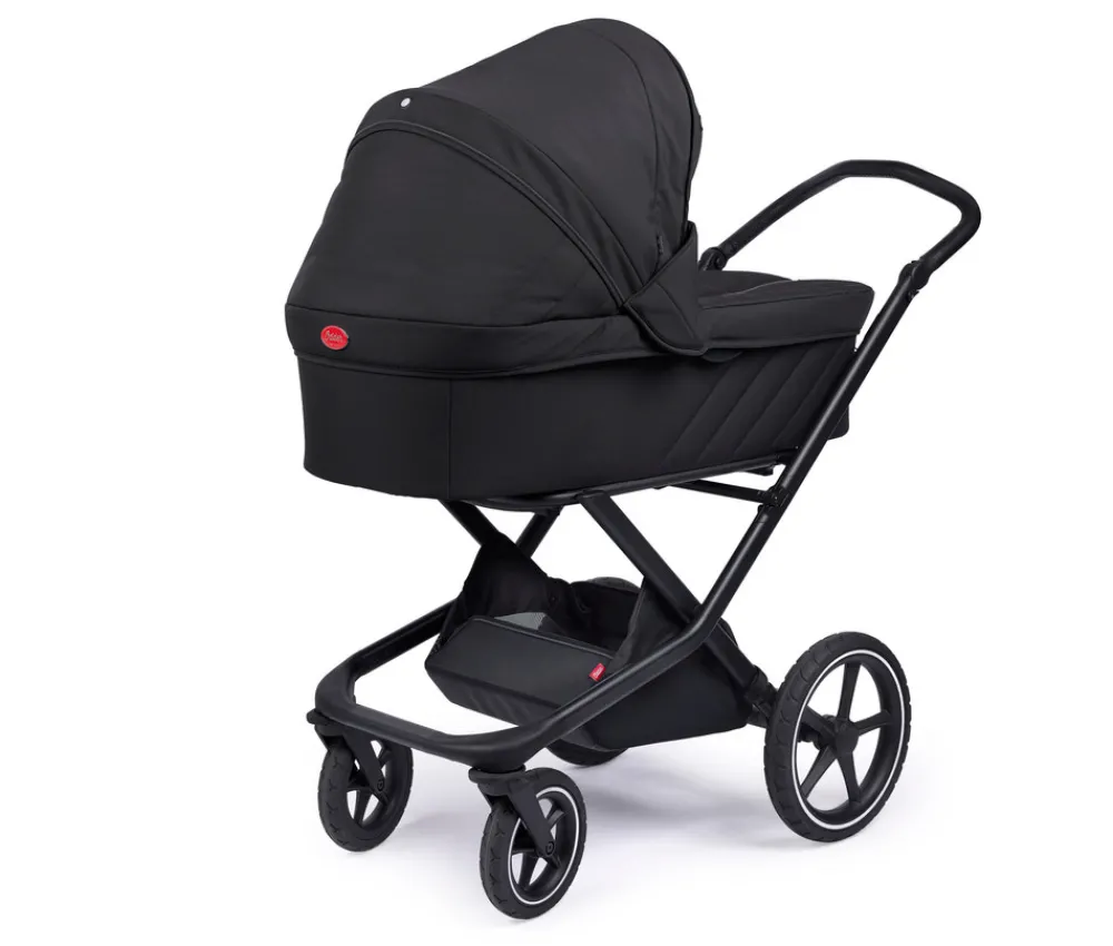 Odder Vida - Black- Barnevogne Med Langt Liggemål