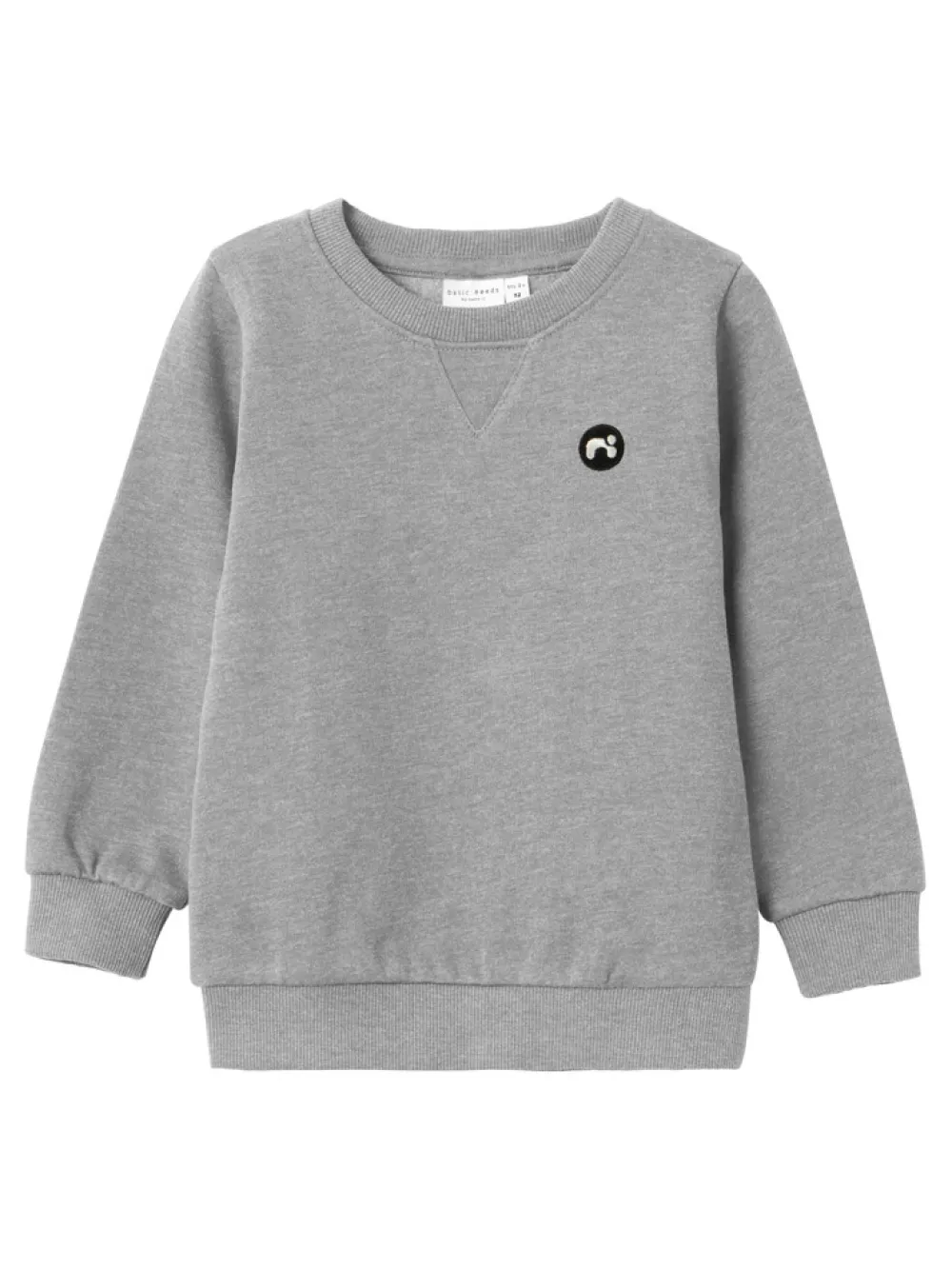 NAME IT Vimo lang�rmet sweat - Grey melange- Cardigans, Veste & Trøjer