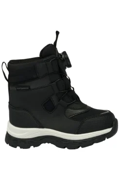 Mikk-Line Vinterstøvle Tex Spin - Black- Vinterstøvler