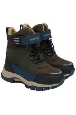 Mikk-Line Vinterstøvle Tex Velcro - Chocolate chip- Vinterstøvler