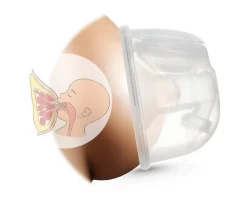 Nuvita 1288W 3-faset dobbelt elektrisk bærbar brystpumpe- Brystpumper