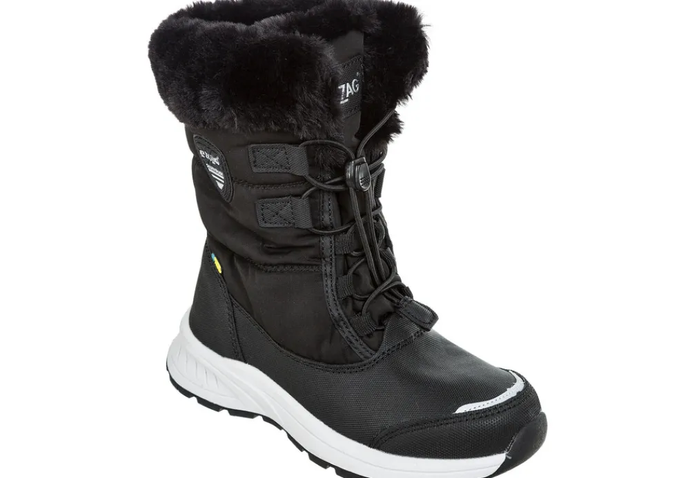 ZIG ZAG Wesend Vinterstøvle WP - Black- Vinterstøvler