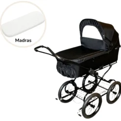 BeKids / Scandia Wonder XL barnevogn inkl. helsemadras- Barnevognspakker