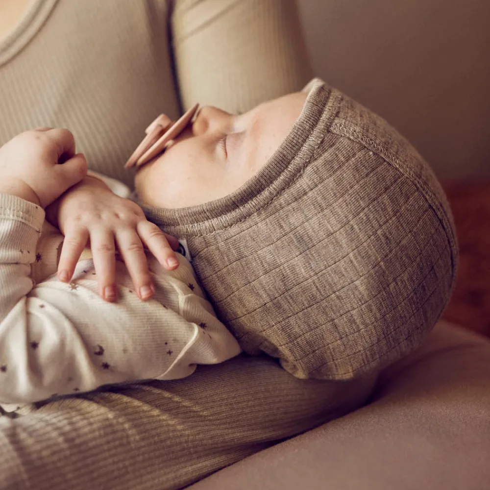 Müsli Woolly hat i merinould - 821000011- Babyhjelme|Uldhuer, Uldvanter & Uldfutter