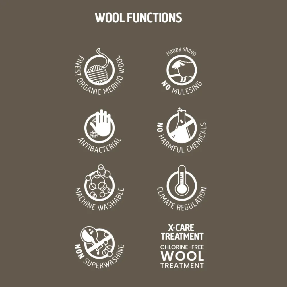 Müsli Woolly Rib Bukser - 821000011- Uldunderdele|Bukser