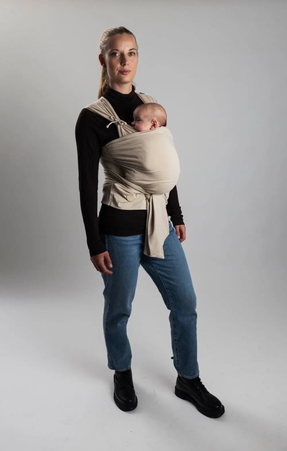 Najell Wrap - Powder Beige /S- Bæreseler & Vikler