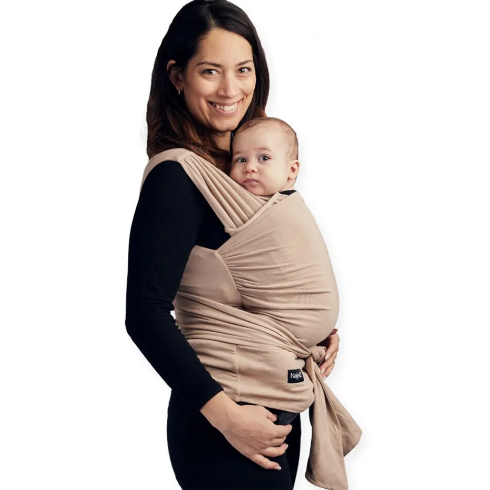 Najell Wrap L - beige biscotti cream- Bæreseler & Vikler