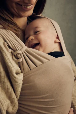 Najell Wrap L - beige biscotti cream- Bæreseler & Vikler