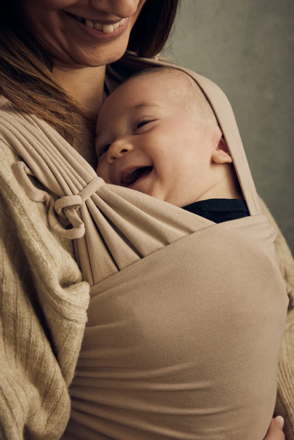 Najell Wrap L - beige biscotti cream- Bæreseler & Vikler