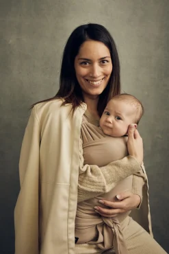 Najell Wrap L - beige biscotti cream- Bæreseler & Vikler