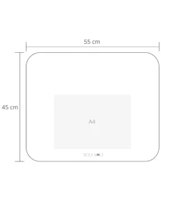 NOUI NOUI XL Underlag - ABC brun- Service