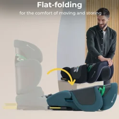 Kinderkraft XPAND 2 i-Size - harbor blue- Autostole 100-150 Cm (4-12 År)