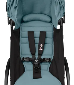 Stokke® YOYO³ Klapvogn - aqua på sort stel- Rejseklapvogne