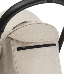 Stokke® YOYO³ Klapvogn - Bonpoint beige på sort stel- Rejseklapvogne