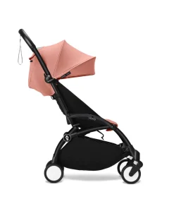 Stokke® YOYO³ Klapvogn - ginger på sort stel- Rejseklapvogne