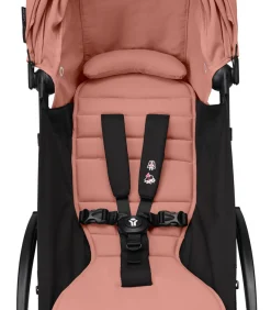 Stokke® YOYO³ Klapvogn - ginger på sort stel- Rejseklapvogne