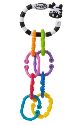 Playgro Zebra kædeled- Legetøj Til Barnevogne & Autostole