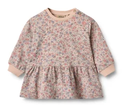 Wheat Zenia Sweatkjole - Rose dust flowers- Kjoler